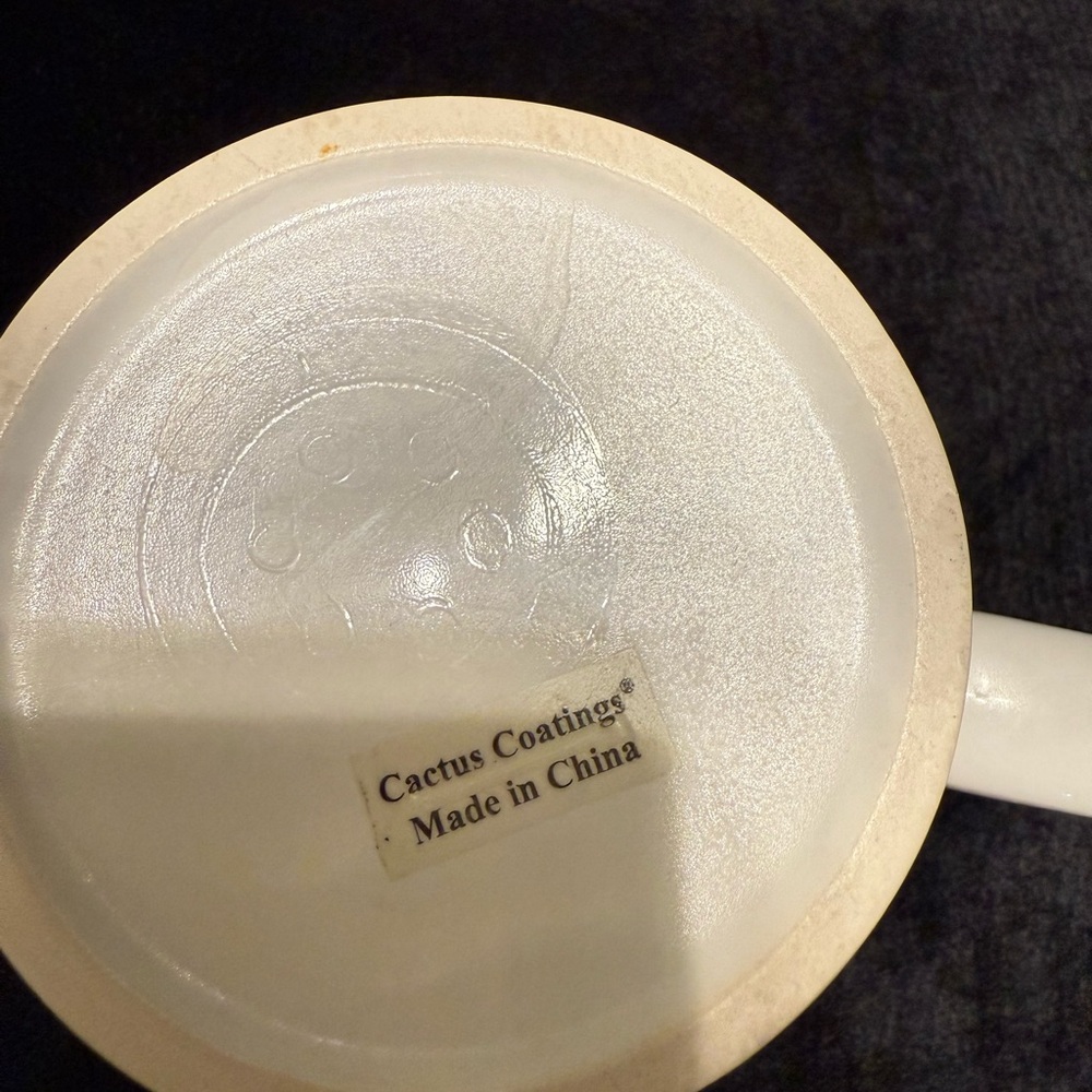 Dean Russo Pit Bulldog Coffee Cup "Beware Pit Bulls They Will Steal Your Heart" - Picture 4 of 6